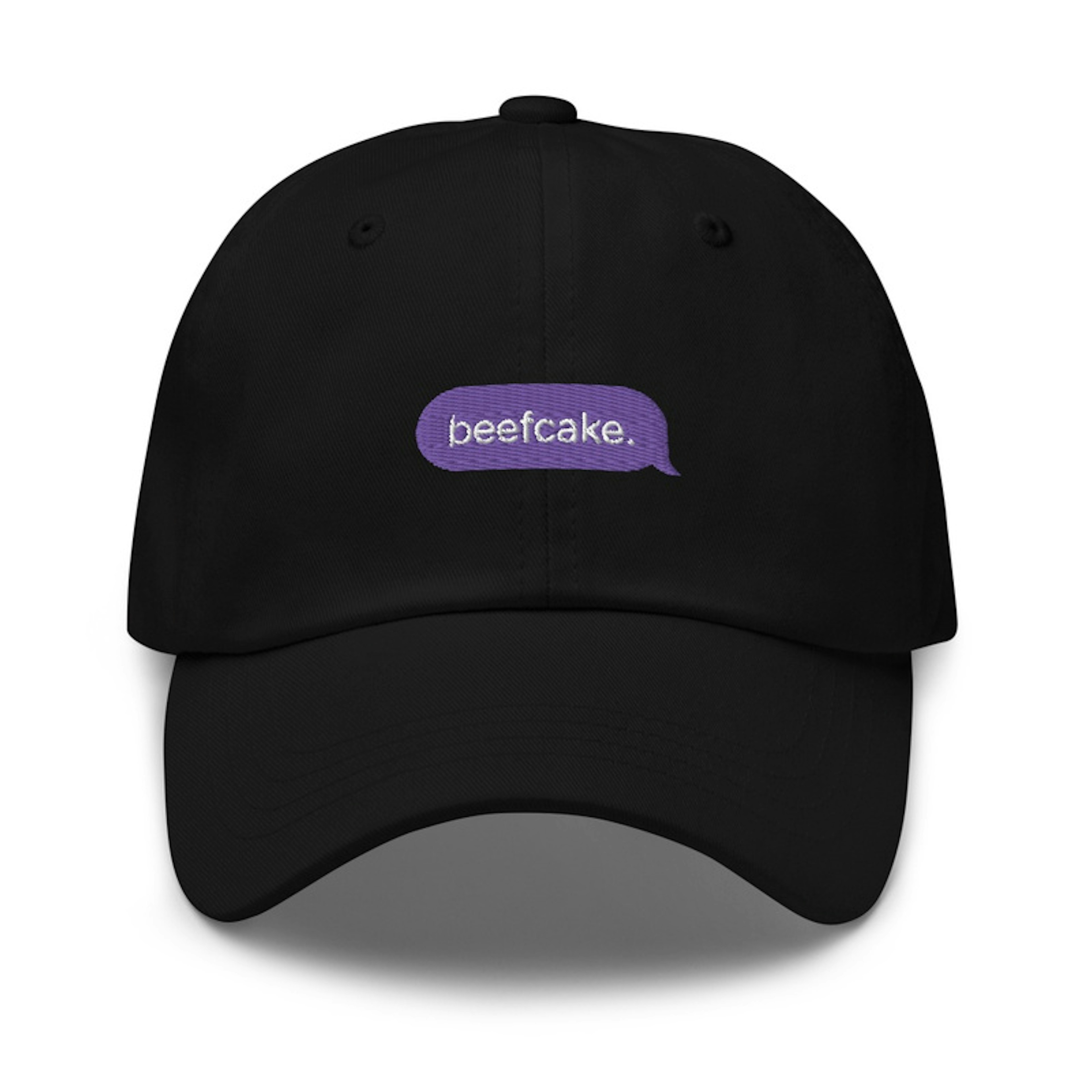 DAD HAT - "beefcake." EMBROIDERED
